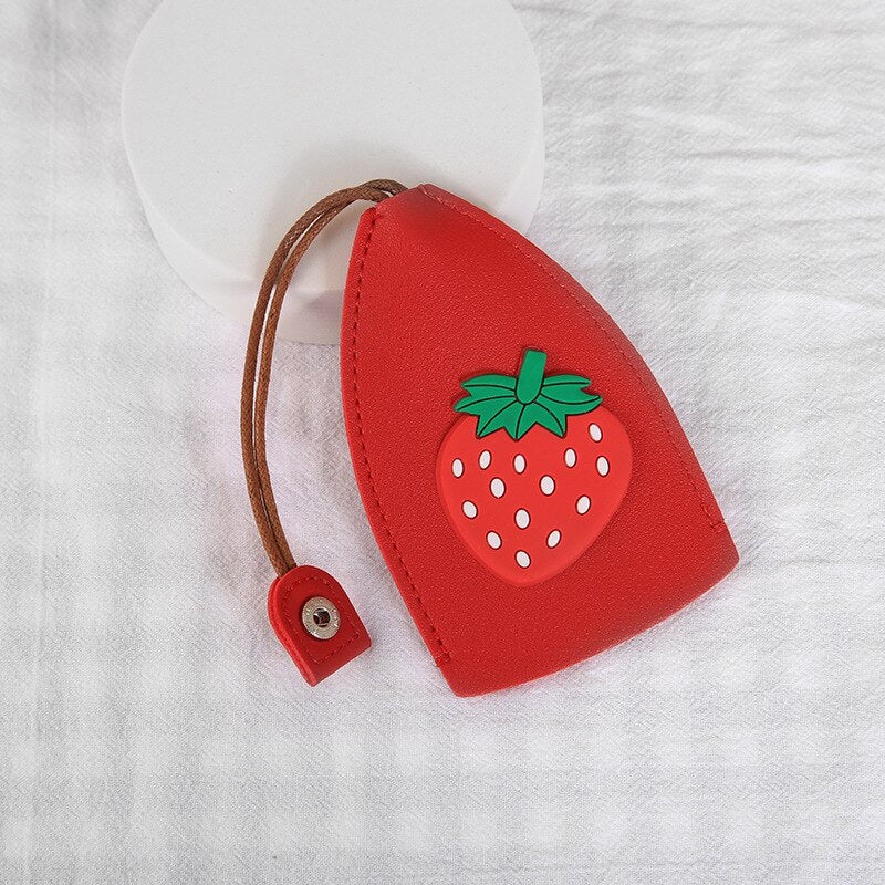 Cute Fruits Leather Key Holder - Image 8