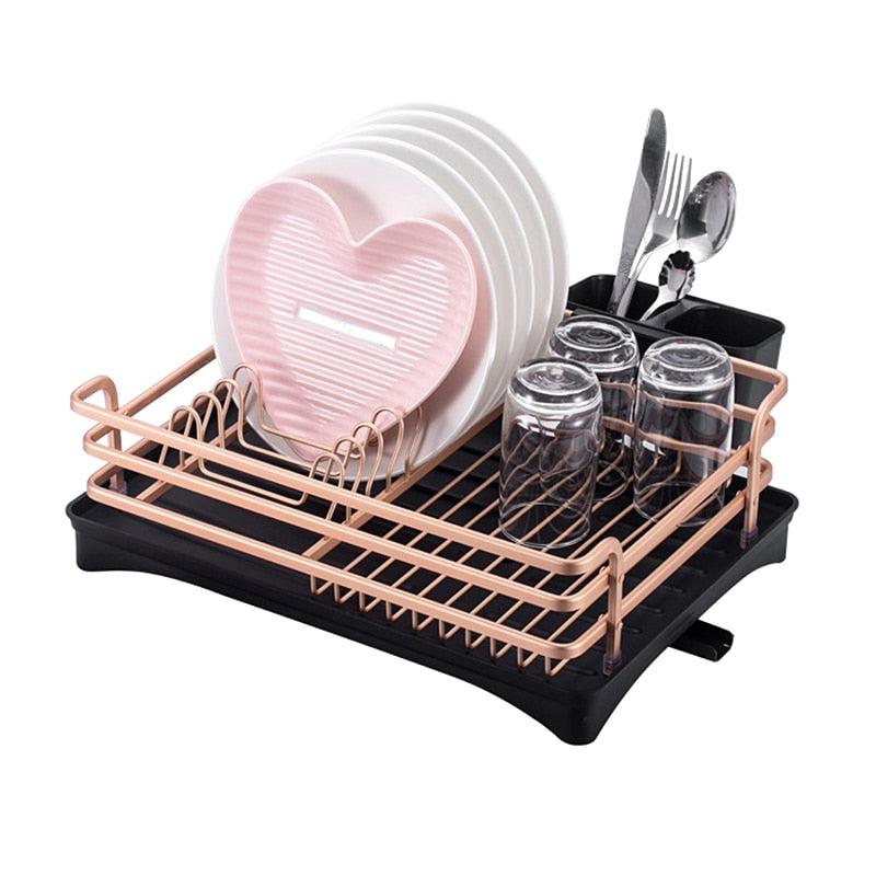 Creative Kitchen Matte Dish Drying Rack - Image 6