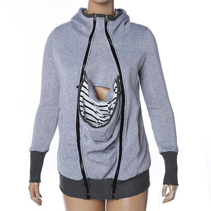 Kangaroo Baby Carrier Hoodies - Image 1