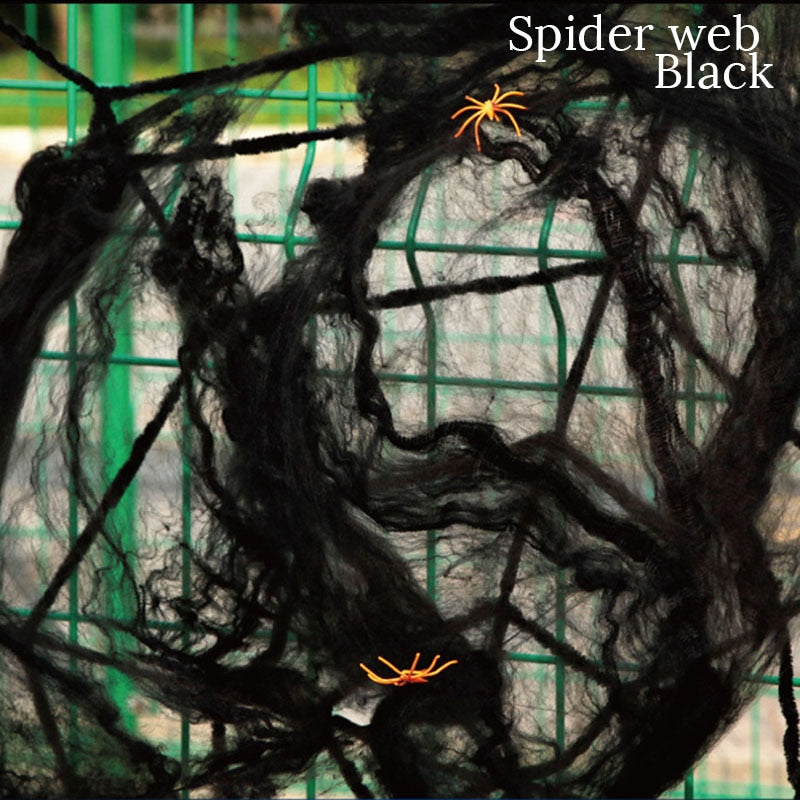 Artificial Stretchy Cobweb Halloween Decoration - Image 5