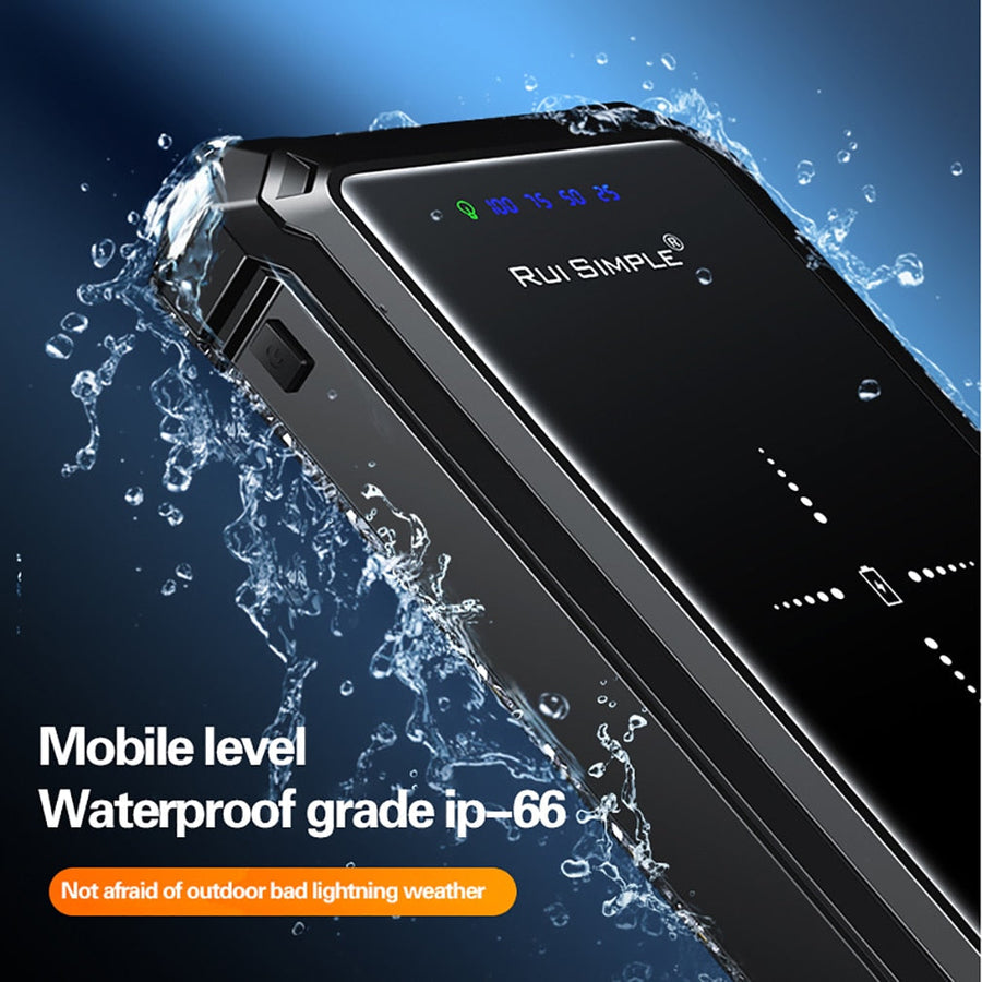 Waterproof Wireless Charging LED Lamp Power Bank - Image 5