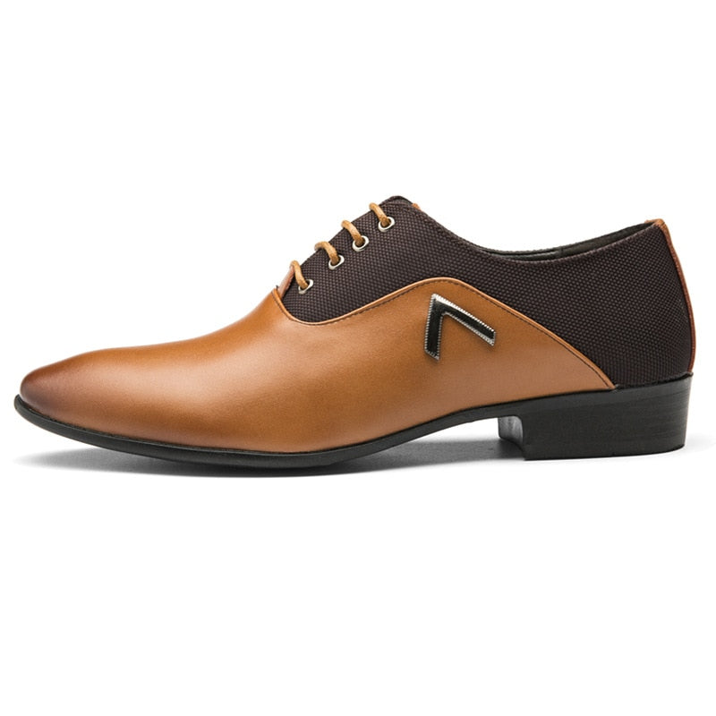 Urban Elite Leather Business Men Casual Oxford Shoes - Image 6