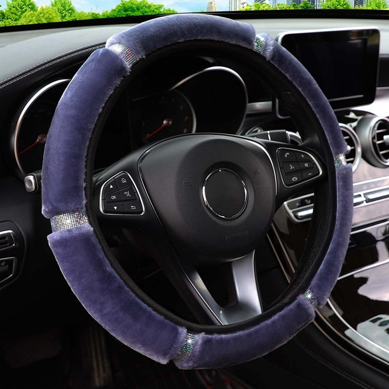 Cozy Car Plush Wheel Cover - Image 8