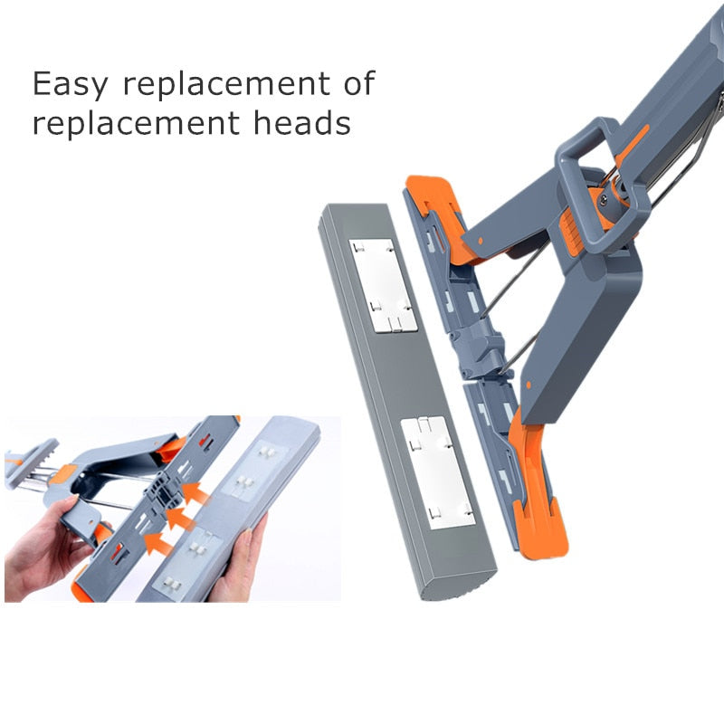Handle Ease Foldable Effortless Floor Mop - Image 2