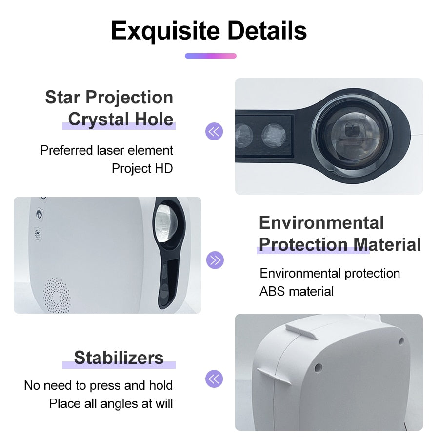 Galaxy Glow Rotating Starry Sky Projector - Image 4