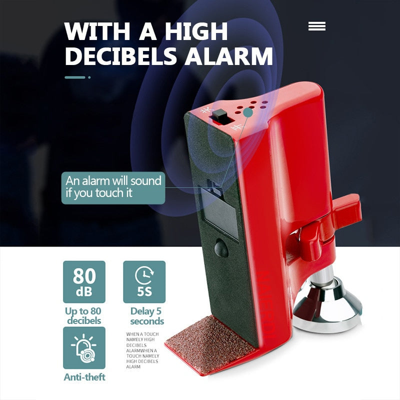 Portable Travel Door Stopper Alarm - Image 4