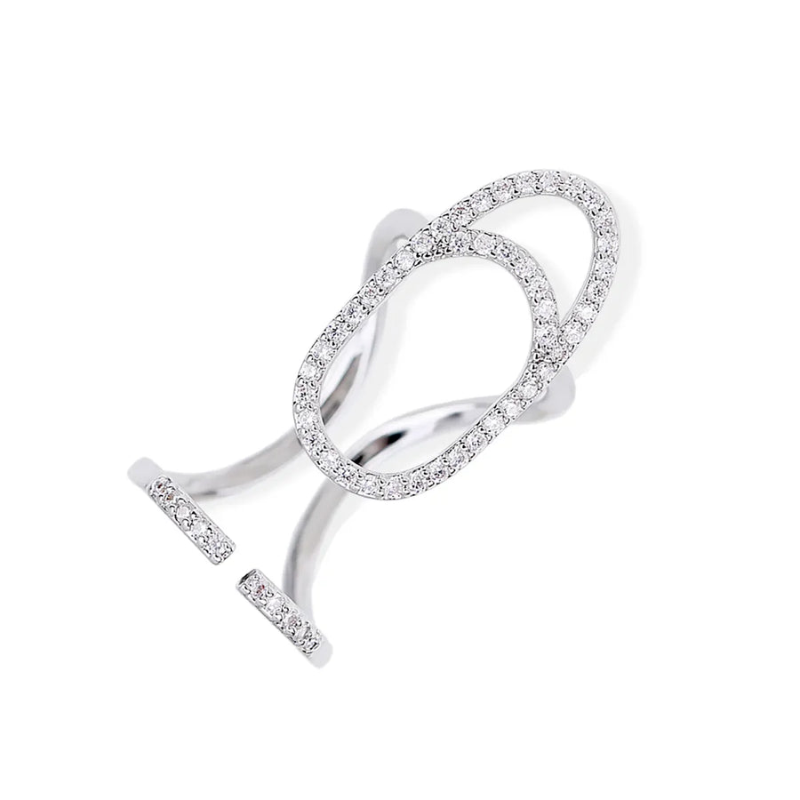 Elegant Fingertip Chic Gothic Slim Metal Nail Rings - Image 26