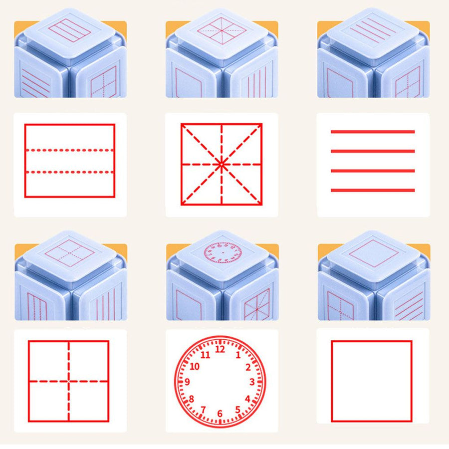 Six-Side Kids Educational Seal Stamp - Image 5