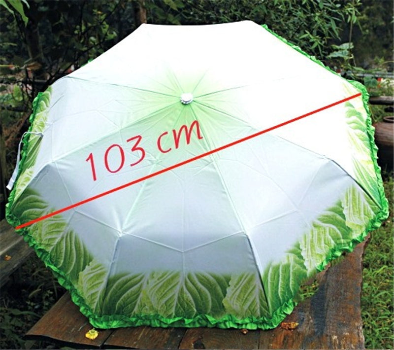 Creative Lettuce Anti-UV Umbrella - Image 6