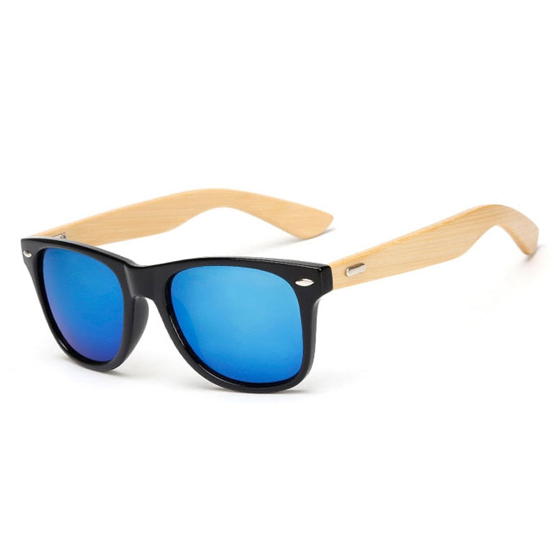 Bamboo Retro Wood Sunglasses - Image 6