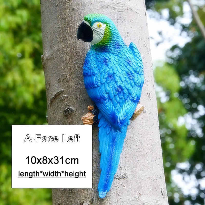 Tropical Vibe Parrot Tree Decor - Image 8