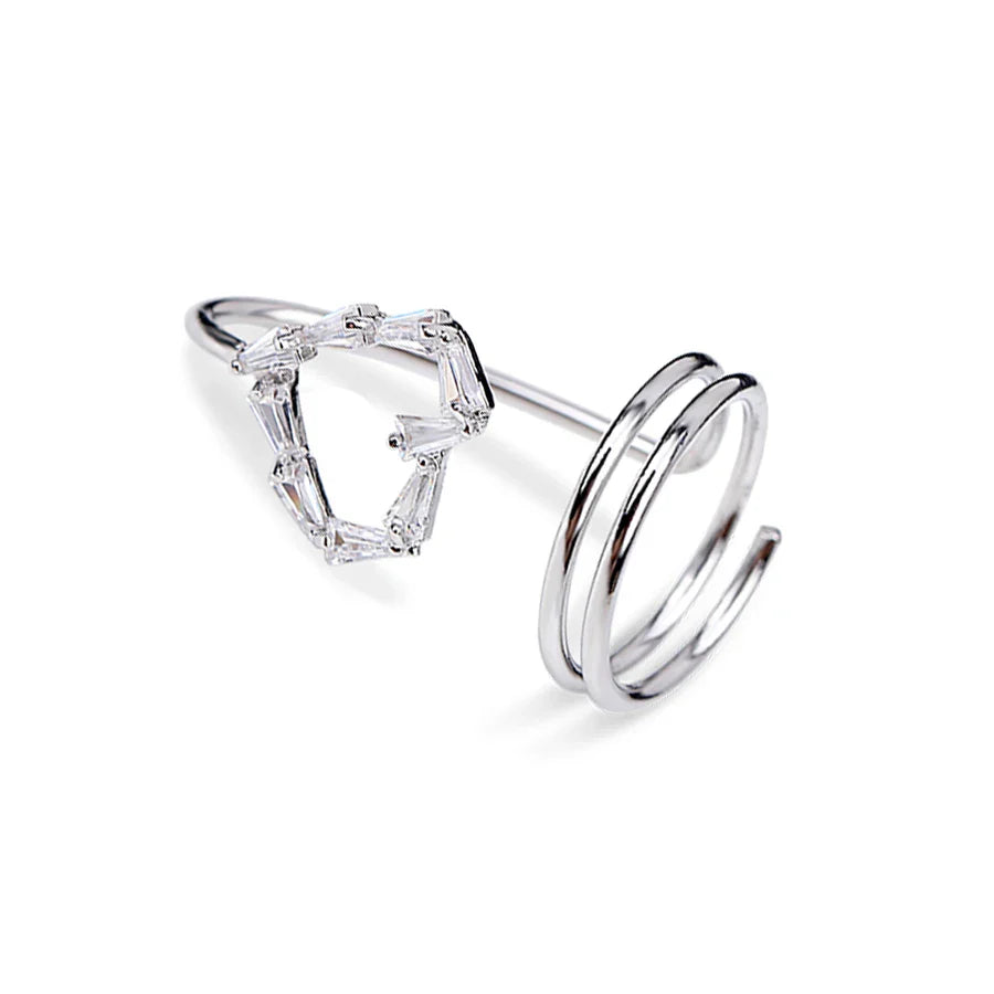 Elegant Fingertip Chic Gothic Slim Metal Nail Rings - Image 17