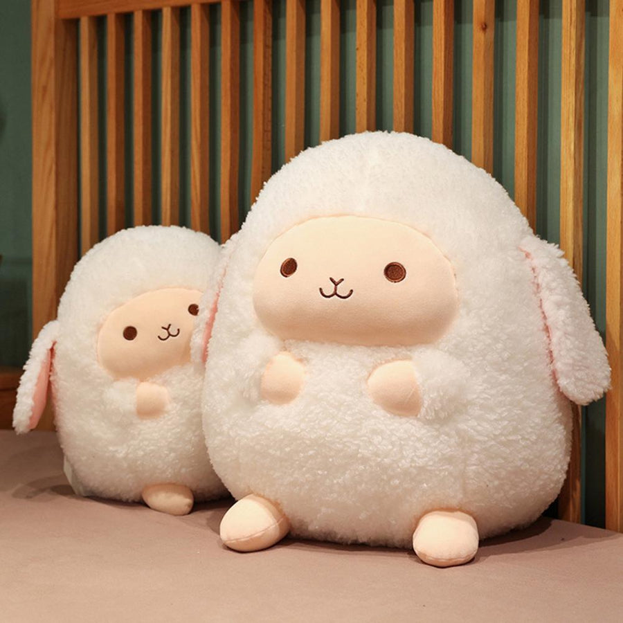 Fluffy Sheep Cozy Huggable Plush - Image 1