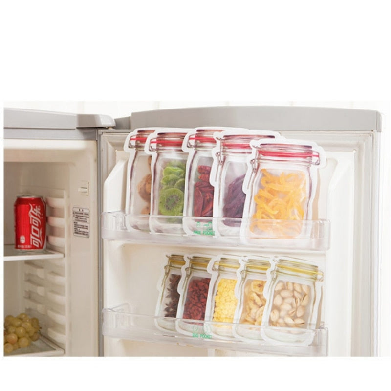 Reusable Transparent Jar Storage Bags - Image 1