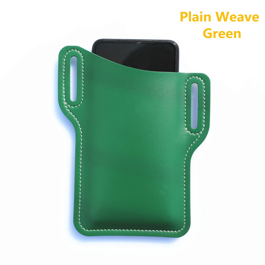 Retro Leather Waist Phone Holder - Image 10