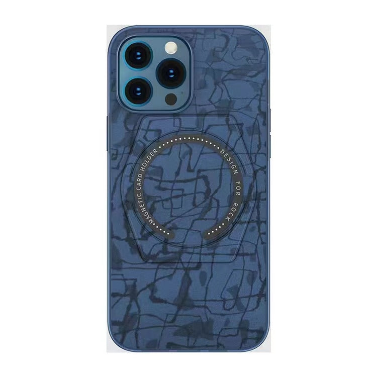 Elegant Magnetic Ring Phone Holder Case - Image 1