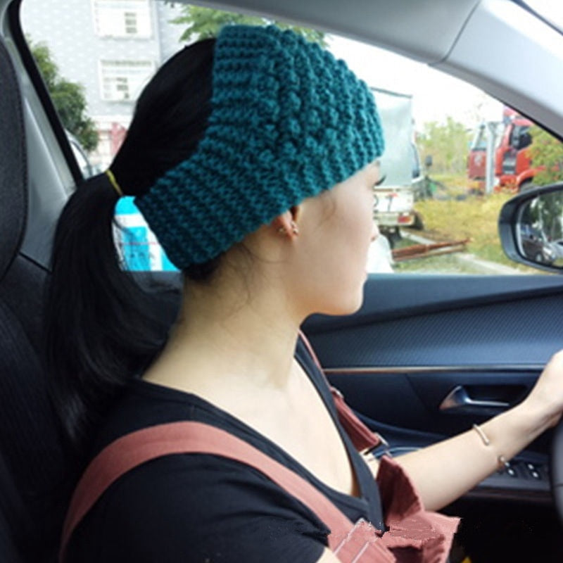 Cozy Crown Elastic Knitted Headband - Image 11