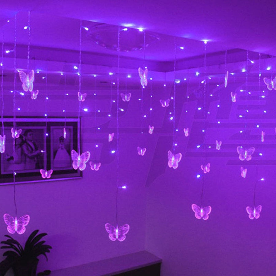 Butterfly LED Curtain Lights - Image 3