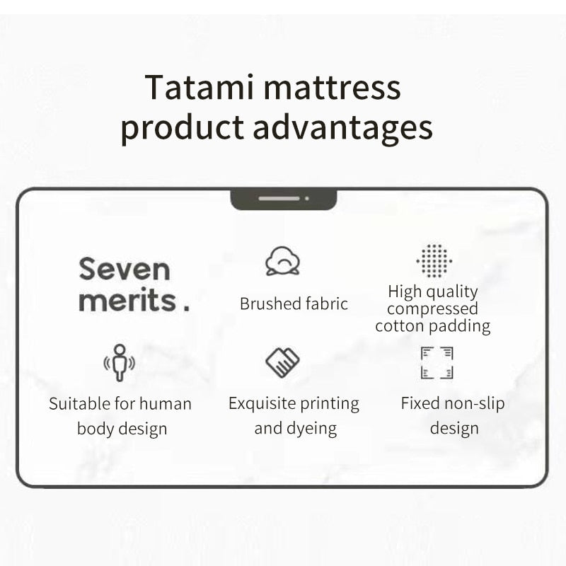 Tatami Multi-Layer Soft Comfortable Foldable Mattress - Image 8