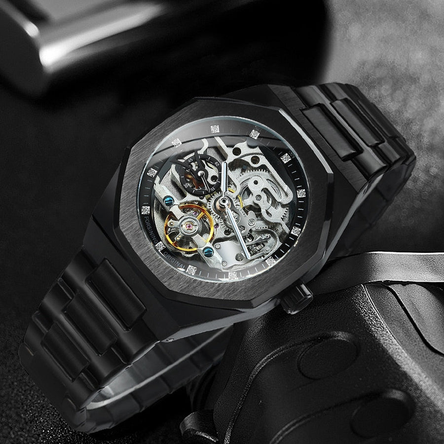 Royale Skeleton Mechanical Men Watch - Image 9