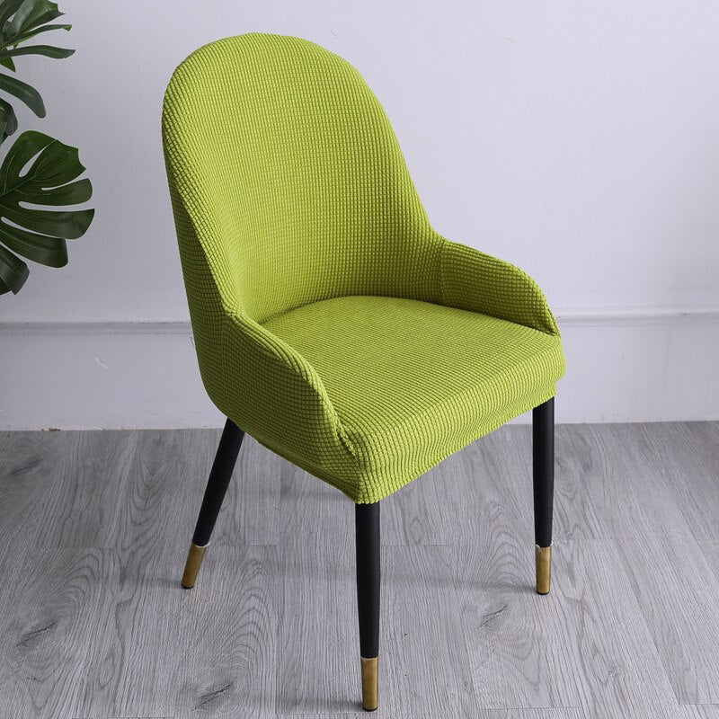 Perfect Fit High Elasticity Curved Chair Cover - Image 15