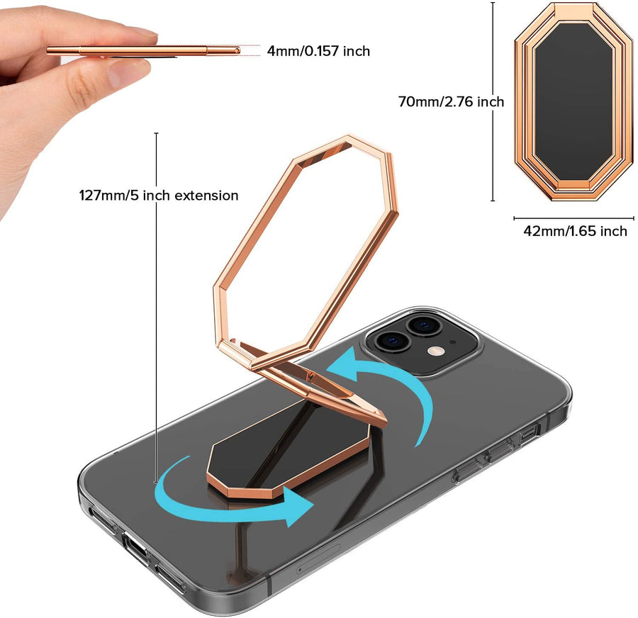 Octagon Shape Metal Phone Holder Stand - Image 3