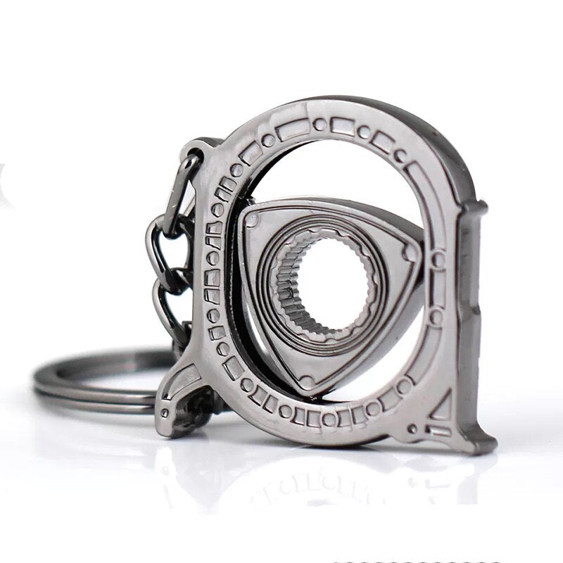 Spinning Rotor Metal Keychain - Image 6