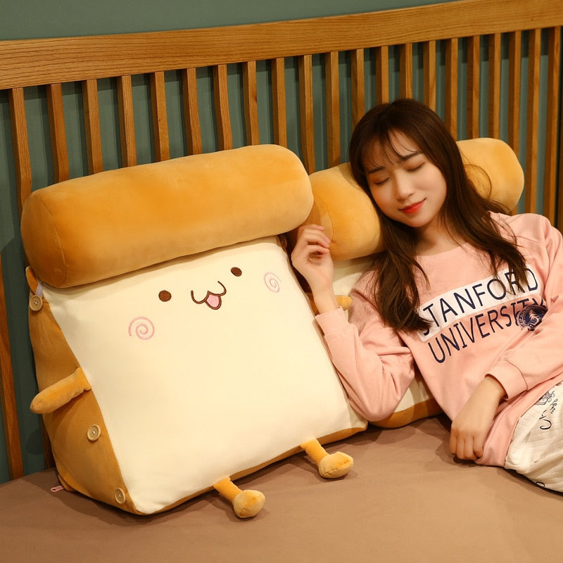 Fruity Toast Bread Comfy Pillow - Image 9
