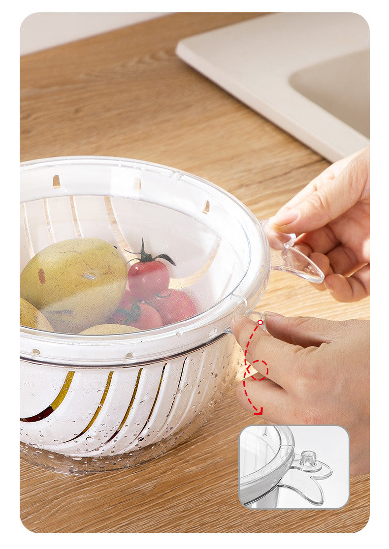 Double Layer Quick Drainer Basket - Image 8