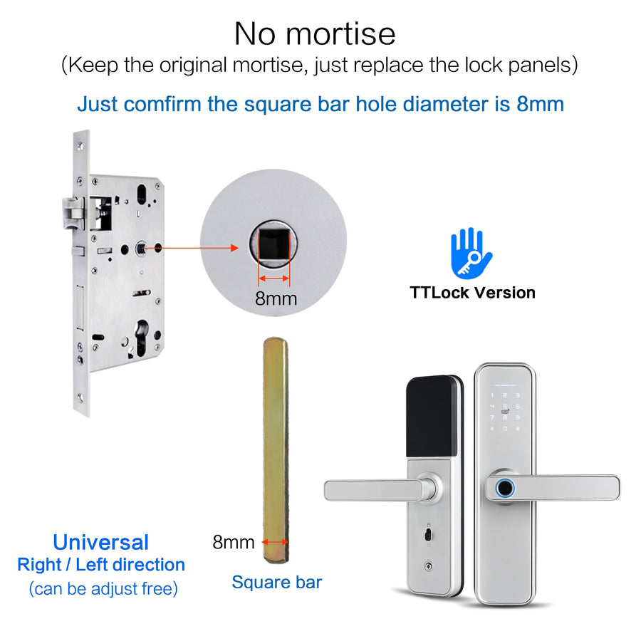 Smart Secure Biometric Fingerprint Door Lock - Image 13