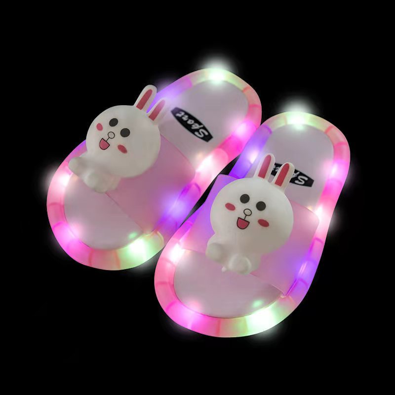 Luminous Cartoon Children Slippers - Image 8