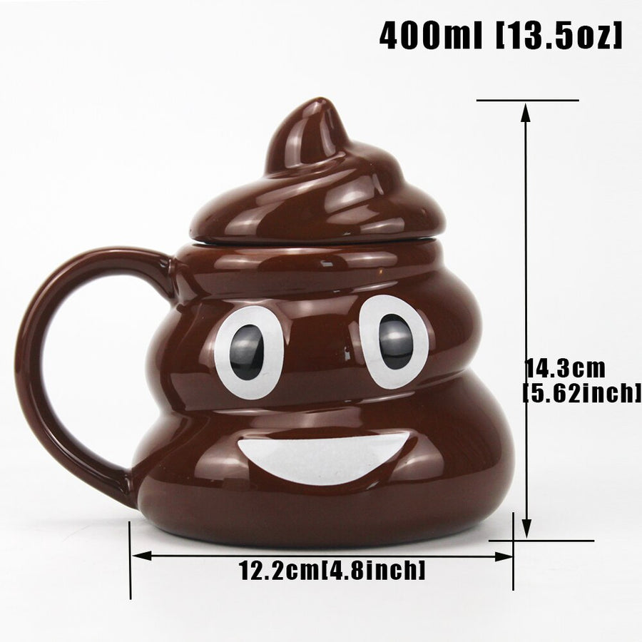 Poop Emoji Funny Mug - Image 13
