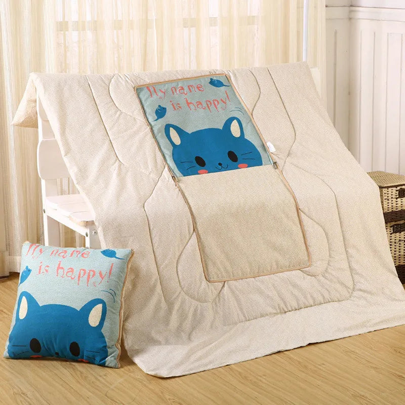 Cozy Convertible Pillow Quilt Combo Blanket - Image 15