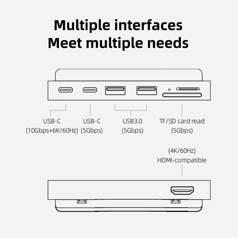 Smart Multifunctional Desktop Docking Station - Image 1