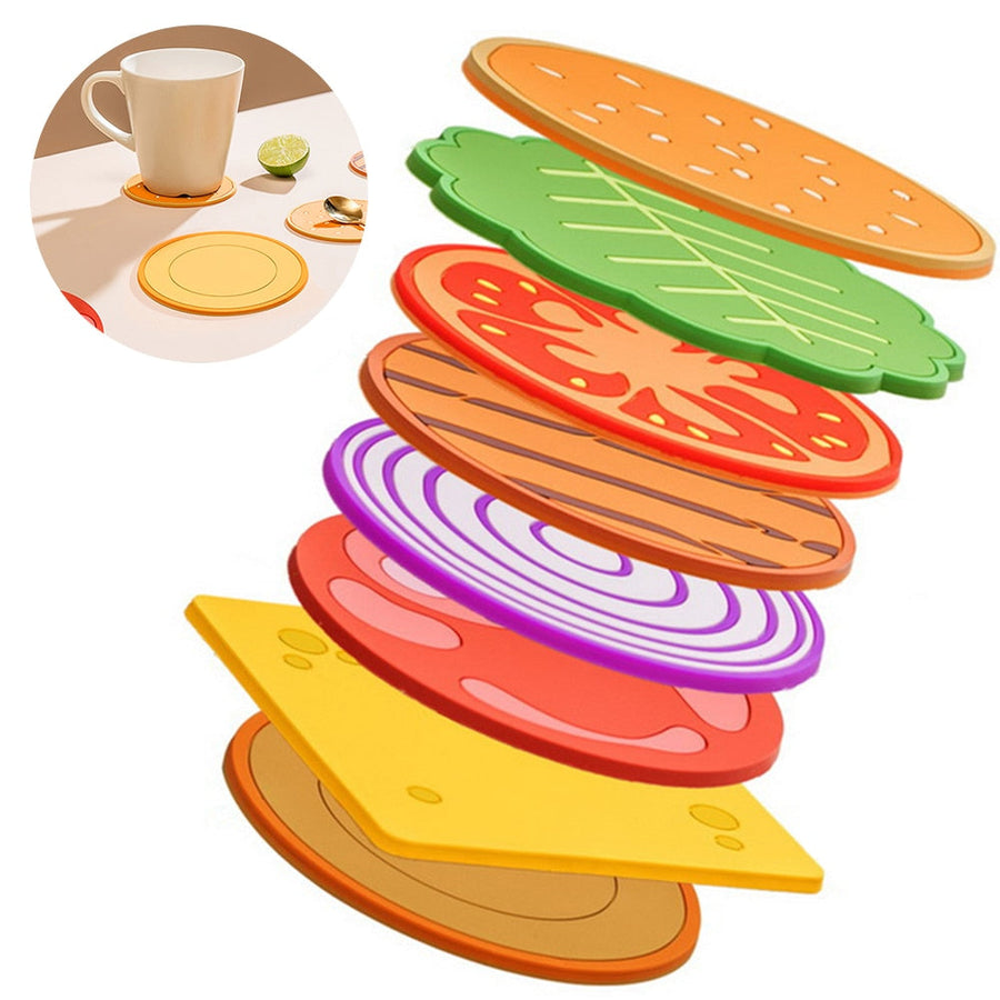 Burger Coaster Decor Set - Image 3