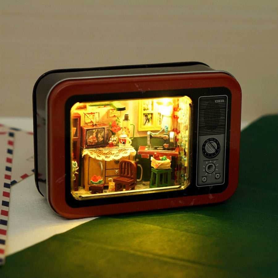Mini Mansion Wooden Furnished Doll House - Image 1