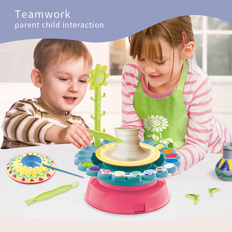 Kids Mini Electric Pottery Machine - Image 2