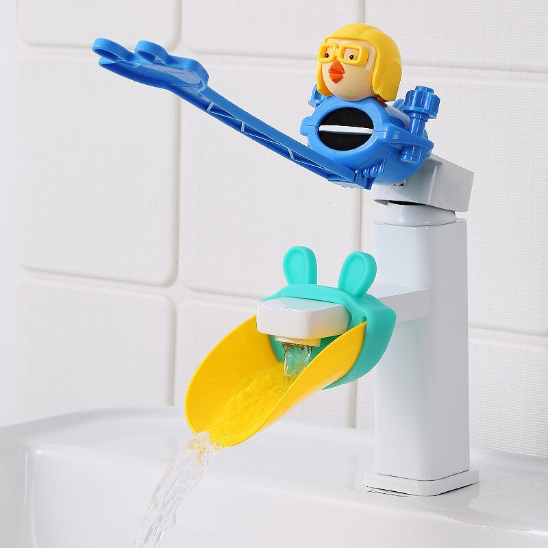 Cartoon Splash Proof Kids Faucet Extender - Image 13