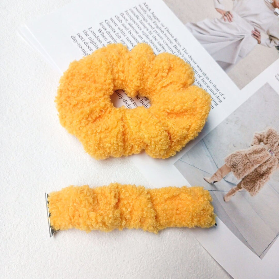 Cozy Plush Smart Watch Wristband - Image 9