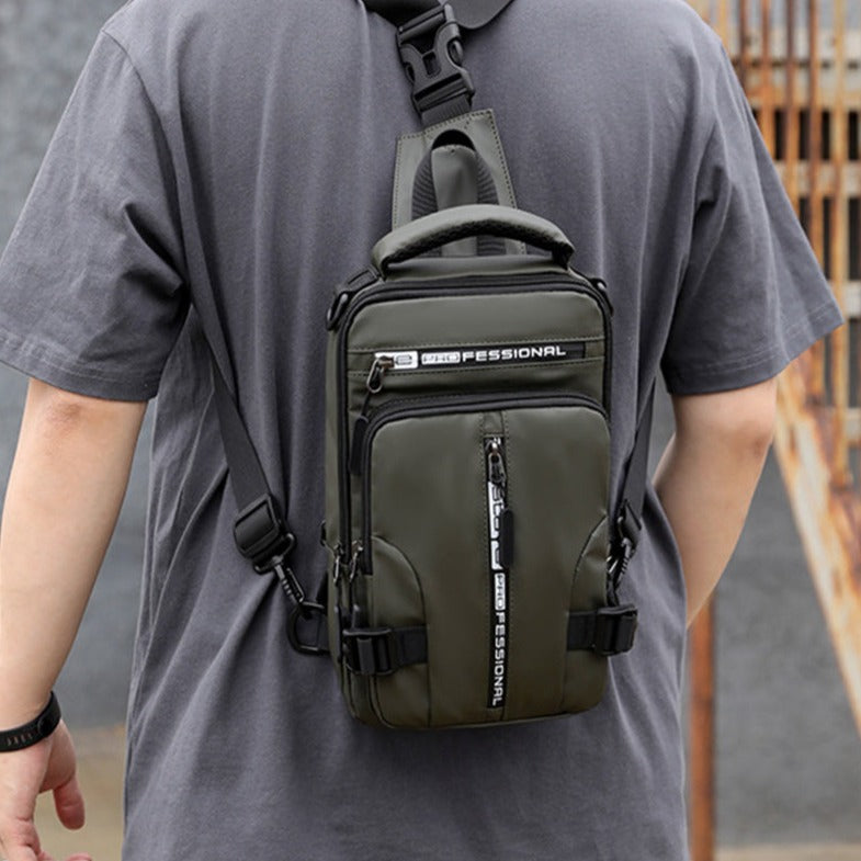 Elegant USB Charging Mini Crossbody Bag - Image 1