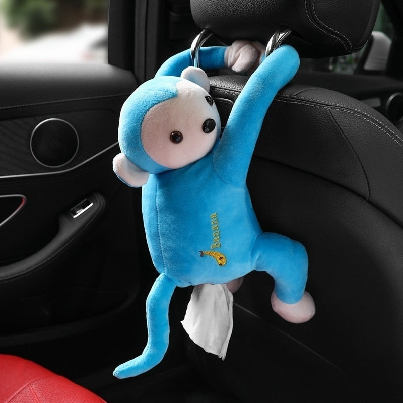 Cuddly Monkey Tissue Box - Image 0