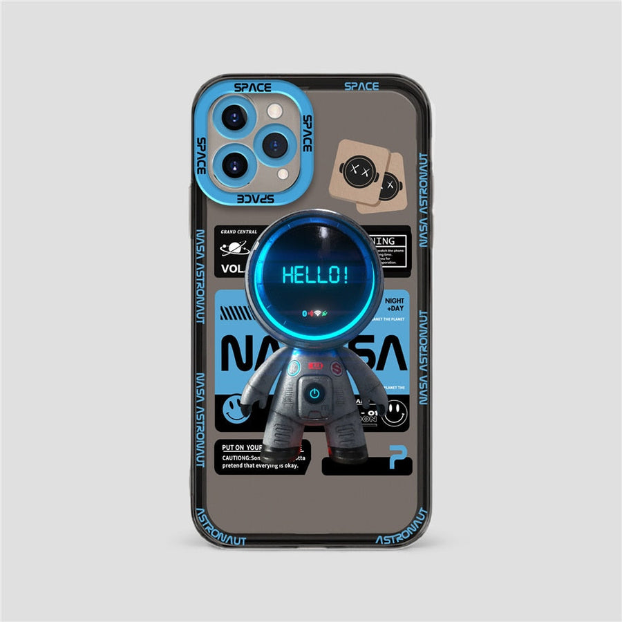 Space Time Astronaut Artistic Phone Case - Image 9