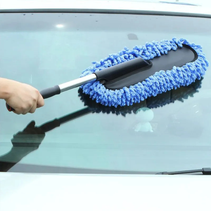 Pro Clean Universal Retractable Car Waxing Brush Set - Image 2