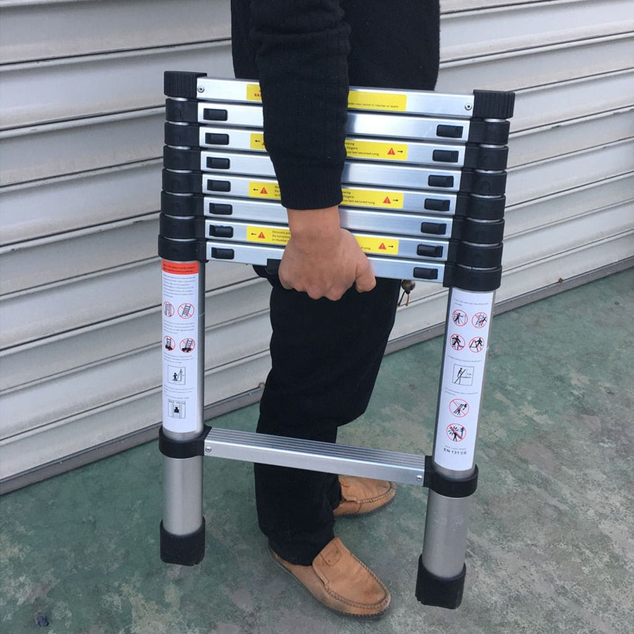 Adjustable Non-Slip Foldable Telescopic Ladder - Image 1