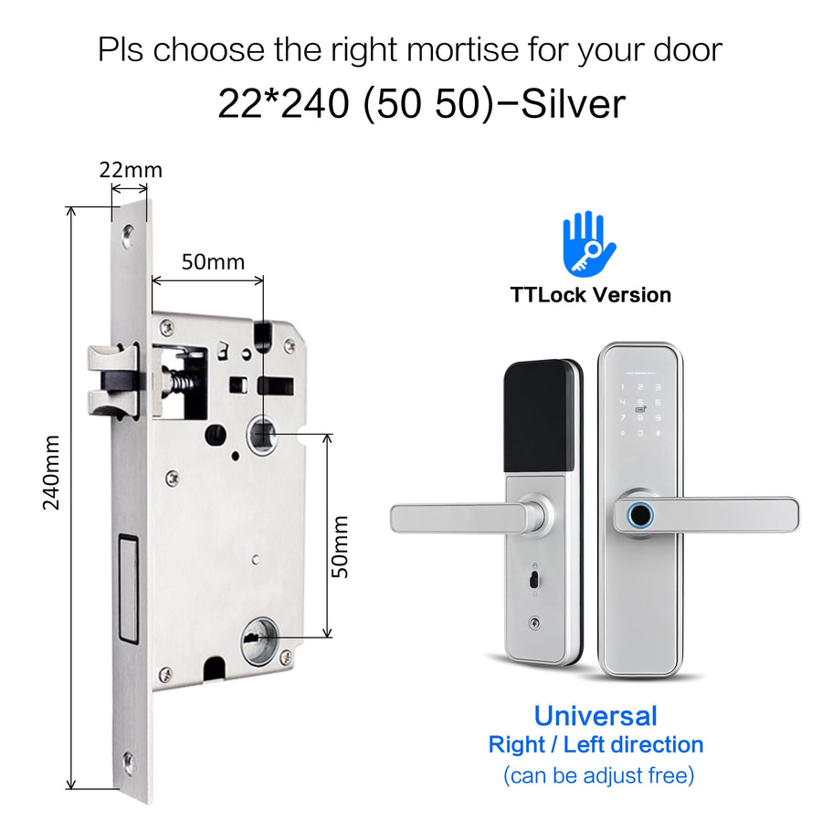 Smart Secure Biometric Fingerprint Door Lock - Image 7