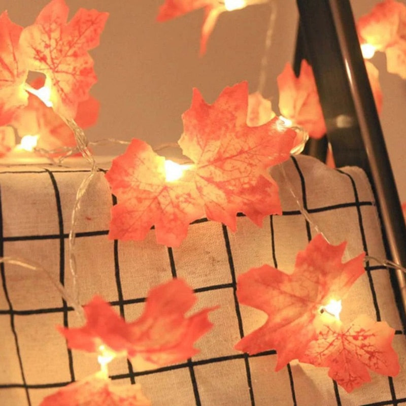 Fairy Autumn Leaves Light Set - Image 4