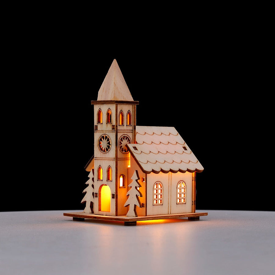 DIY Wooden Hanging House Decor Glowing Lamp - Image 6