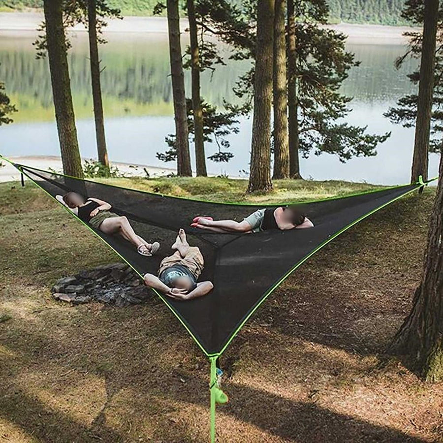 Triangle Giant Aerial Camping Hammock - Image 4