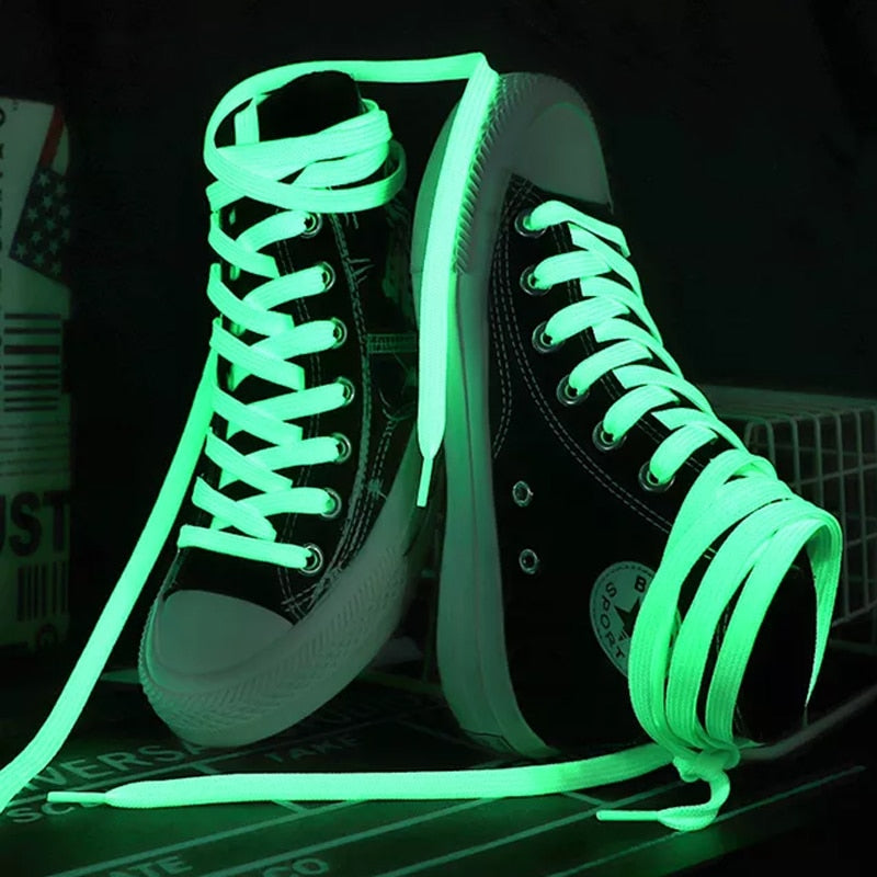 Luminous Glow Fun Time Shoelaces - Image 1