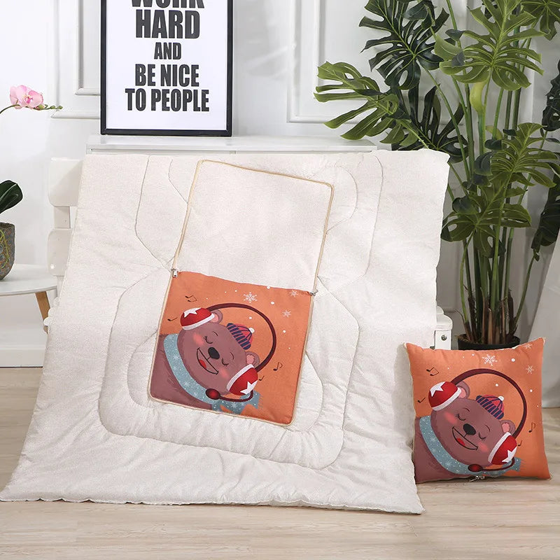 Cozy Convertible Pillow Quilt Combo Blanket - Image 17